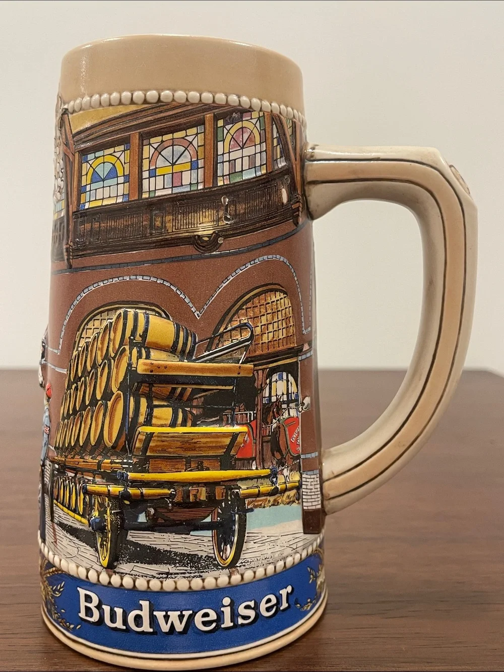 Vintage 1987 Anheuser-Busch “Clydesdale Stables” Series B